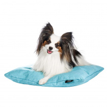 Подушка для лежака на автомобильное сиденье для кошек и собак мелкого размера, 45х45 см, бирюзовая