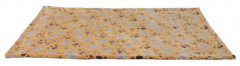Плед-подстилка для животных Ласло флис бежевый 100х70х1 см