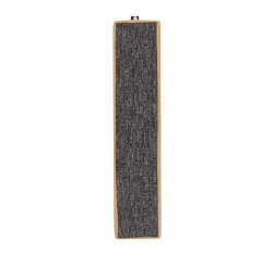 Когтеточка-доска (57х13 см) из ковролина, бежевая окантовка