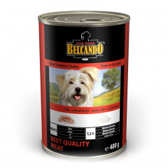 Влажный корм (консервы) для собак, с отборным мясом, 400 гр.