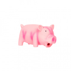 Игрушка для собак Поросёнок розовый латекс 15 см
