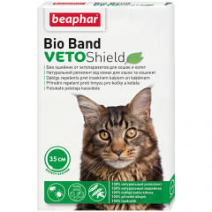 Bio Band Ошейник от блох, клещей и комаров для кошек и котят, 35 см