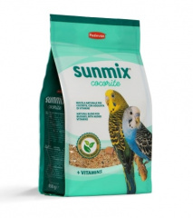 Sunmix Cocorite корм комплексный/основной для волнистых попугаев, 850 г