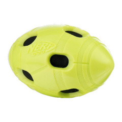 Игрушка для собак Мяч для регби хрустящий, 15см