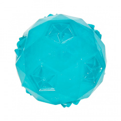 Игрушка из термопластичной резины Мяч, 6 см, бирюзовая