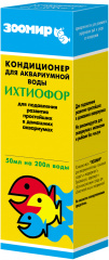 Лекарство для рыб Ихтиофор от протозойных инфекций, 50 мл