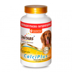 КальцийПлюс Витаминно-минеральный комплекс для зубов и костей для собак с кальцием и витамином D, 200 таблеток