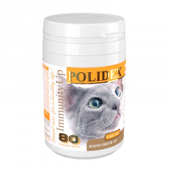 Полидекс Иммунити Ап Таблетки для урепления иммунитета у кошек, 80 таблеток