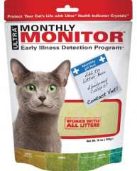 Ultra Monthly Monitor, индикатор pH мочи у кошек 453г, силикагель