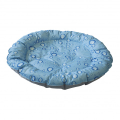 Лежак охлаждающий Bubble для кошек и собак мелких и средних пород, 37х30х12 см, синий