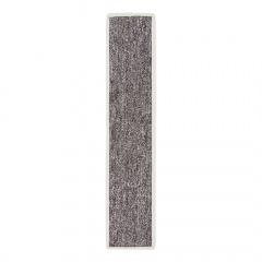 Когтеточка-доска (67х14 см) из ковролина, серая окантовка