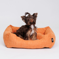 Лежак для кошек и собак, 60х50 см, оранжевый
