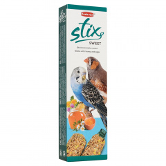 Stix Sweet Лакомство палочки с медом и яйцом для попугаев и экзотических птиц, 80 гр.
