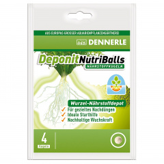 Dennerle Nutriballs Корневое удобрение для аквариумных растений в виде шариков, 4 таблетки