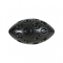 Игрушка из термопластичной резины Овал Бабл, 14 см, чёрная