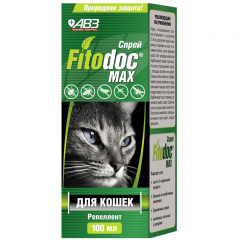 Fitodoc Max Спрей репеллентный от блох и клещей для кошек и котят, 100 мл