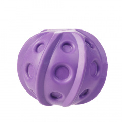 Игрушка для собак Мяч, 9,5 см, фиолетовый