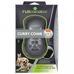 Расческа Curry Comb резиновая с зубцами 5 мм для кошек и собак