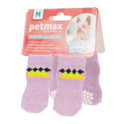 Носки для собак WanTalk XL фиолетовый (унисекс)