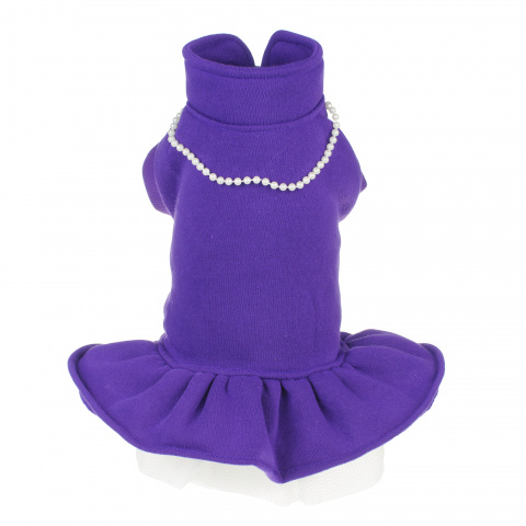Платье для собак XL фиолетовый (девочка)