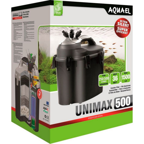 Юнимакс-500 Фильтр для аквариума до 500л внешний 500-1200 л/ч