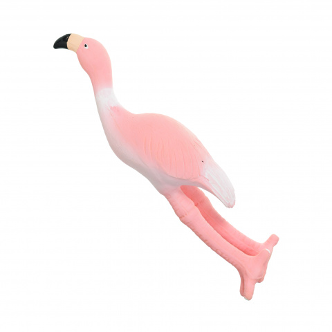 Игрушка для собак Фламинго розовый, латекс, 25 см