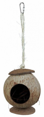 Домик для хомяков, кокос ф13х31 см