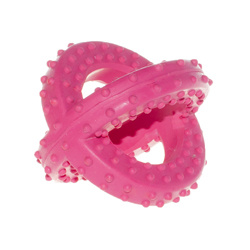 Игрушка для собак Грейфер резиновый розовый 6 см