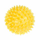 Превью Игрушка для собак Мяч игольчатый, желтый, 7 см