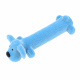 Превью Игрушка для собак Собака долговязая бархатная, латекс-велюр, синяя, 15 см