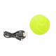 Превью Игрушка для собак Мяч светящийся USB зарядка зеленый 6,5 см