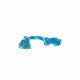 Превью Игрушка для собак Веревка с 2 узлами синий с серым 35 см