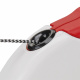 Превью Рулетка-шнур со сменной крышкой корпуса Amigo Mini, 12x3x10 см, красно-белая 1