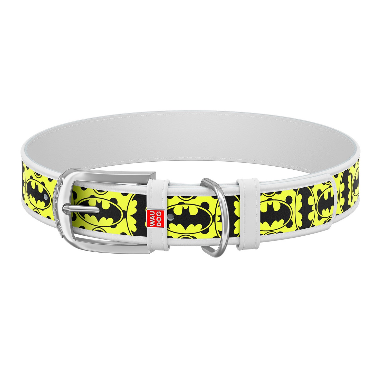 Wau Dog Ошейник WAUDOG Design с рисунком Бэтмен 4, премиум кожа, металлическаяпряжка (ширина 20 мм, длина 30-39 см) белый
Wau Dog Ошейник WAUDOG Design с рисунком Бэтмен 4, премиум кожа, металлическаяпряжка (ширина 20 мм, длина 30-39 см) белый