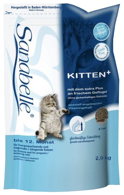 Kitten корм для котят и беременных кошек