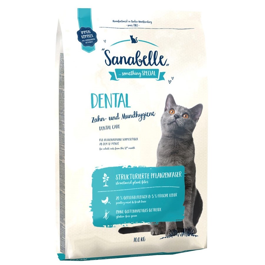 Sanabelle Dental сухой корм для кошек 10 кг
Sanabelle Dental сухой корм для кошек 10 кг