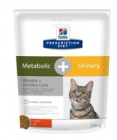 Prescription Diet Metabolic + Urinary Feline корм для кошек для коррекции веса и лечения мочекаменной болезни, с курицей, 335 г