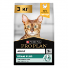 Renal Plus Adult Сухой корм для поддержания здоровья почек у взрослых кошек, с курицей, 3 кг