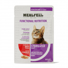 Functional Nutrition Sterilized Light Влажный корм (пауч) для стерилизованных кошек Контроль веса, с кусочками говядины в соусе, 100 гр.