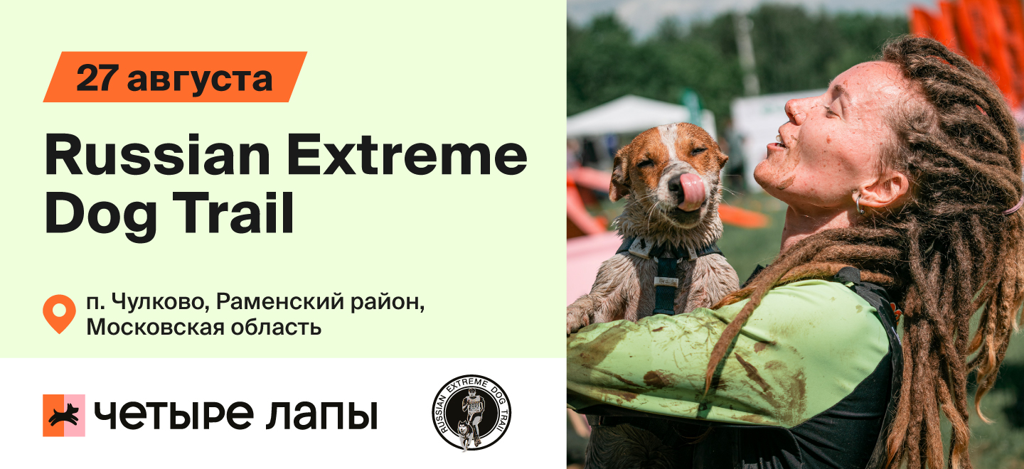 Приглашаем на Russian Extreme Dog Trail - новости «Четыре Лапы». 19.07.2023