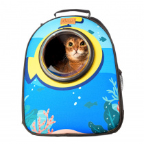Рюкзак Дайвер для кошек и собак мелкого размера, 31x30x42,5 см