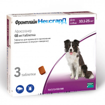 Фронтлайн НексгарД (L)– жевательная таблетка от клещей и блох для собак весом 10.1-25 кг