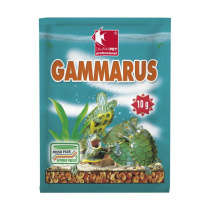 Корм для рыб/рептилий естественный GAMMARUS 80мл/10г пакет