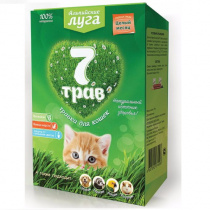 7 трав Травка для кошек (лоток)