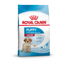 Medium Puppy корм для щенков средних пород 2-12 мес с 2 до 12 месяцев, 3 кг