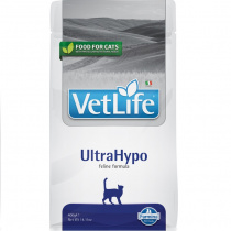 Vet Life UltraHypo диетический сухой корм для кошек, гипоаллергенный, с рыбой