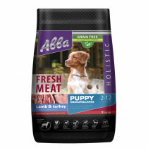 Fresh Meat Puppy Medium and Large корм для щенков средних и крупных пород, с ягненком и индейкой, 3 кг