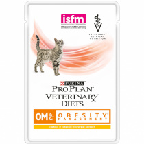 Pro Plan Veterinary Diets OM Obesity Management влажный корм для кошек при ожирении, с курицей