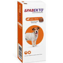 Таблетки от блох и клещей для собак весом от 4,5 до 10 кг, 1 таблетка