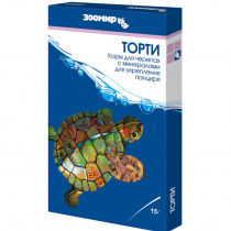 Тортила Корм для водяных/сухопутных черепах, 15г